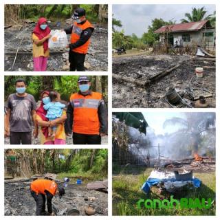 Rumah Zakat Action, ajakan berdonasi untuk bantu ringankan beban musibah kebakaran di Palas